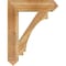 Ekena Millwork Imperial Arts & Crafts Rough Sawn Bracket, Western Red Cedar, 6"W x 28"D x 36"H BKT06X28X36IMP03RWR - alternate 4